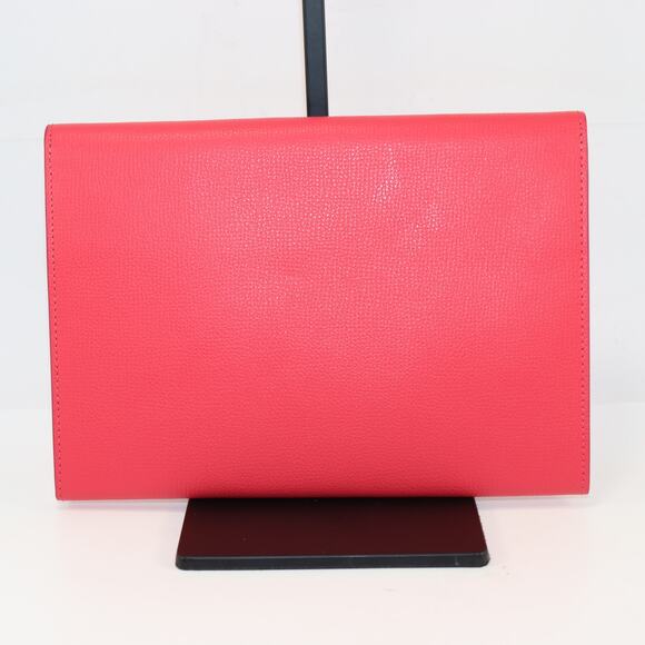 Salvatore Ferragamo Pink Leather Tablet Case Sleeve Fits Kindle or iPad Mini - Picture 2 of 5